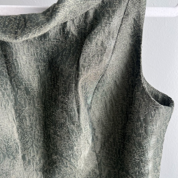 NWT Green B Michael Size 10 Dress - Picture 5 of 11